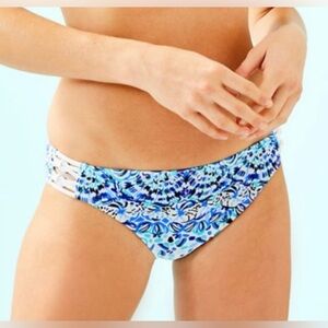 Lilly Pulitzer Women's Lita Lattice Bikini Bottom-Size 12-BNWT
